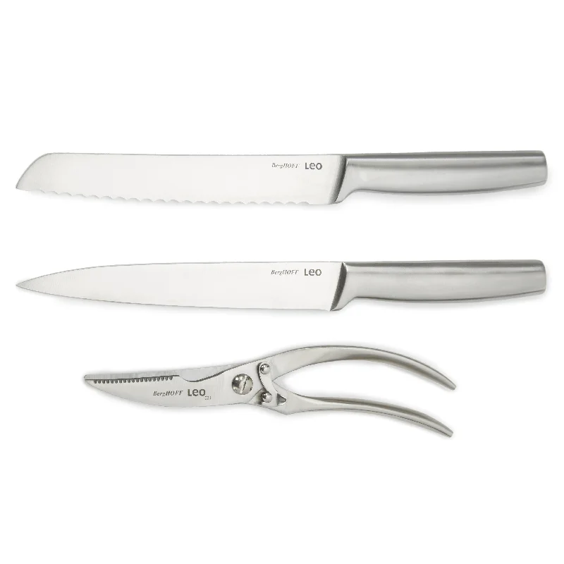 BergHOFF Leo Legacy 3Pc Stainless Steel Cutlery Set