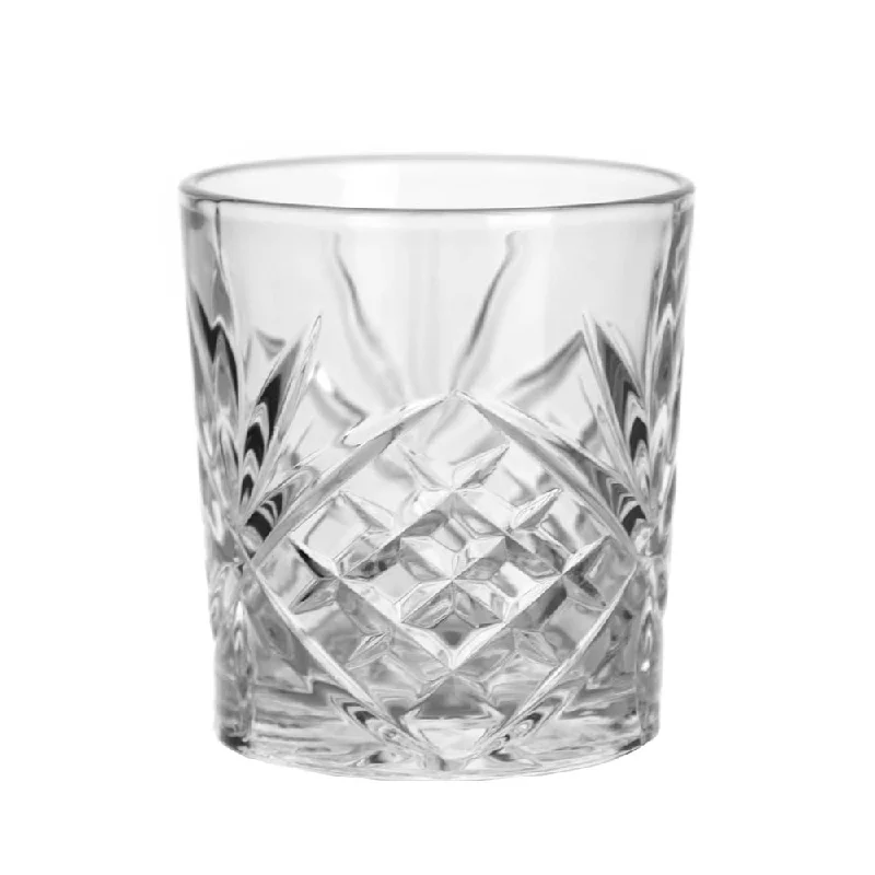 Chic frosted glass pitchers-Whisky Cut Glass 350ml