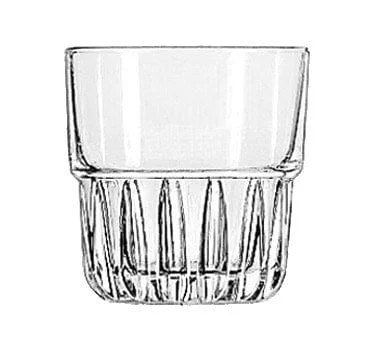 Casual plastic water tumblers-Libbey 15432 Everest 7 oz Rocks / Old Fashioned Glass - 36/Case | Denson CFE