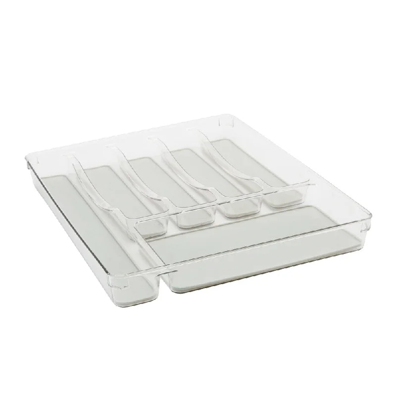 Chic minimalist serving trays-6 Compartment X-Large Cutlery Tray