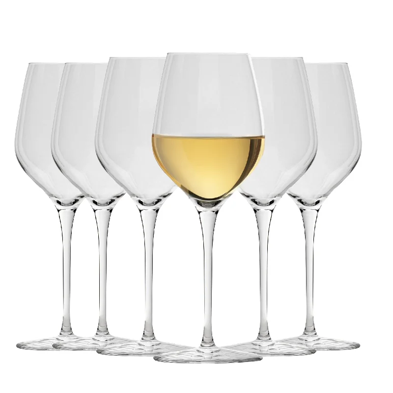 Affordable insulated water cups-305ml Inalto Tre Sensi White Wine Glasses - Pack of Six - By Bormioli Rocco