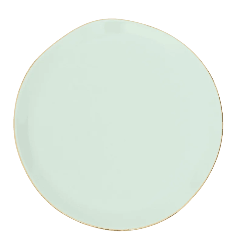 Casual camping dinner sets-Good Morning plate Ø17 cm - Celadon