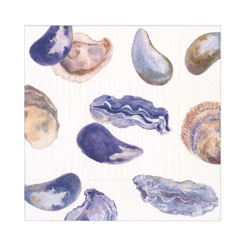 Luxury porcelain dining sets-OYSTERS AND MUSSELS LUNCHEON NAPKIN