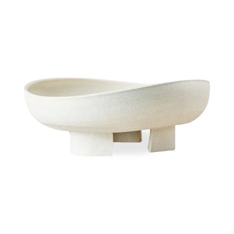 Affordable ceramic soup bowls-Frankie Footed Bowl