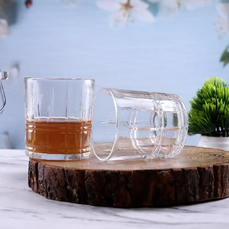 Elegant hand-painted mugs-European Cross Cut Whisky Glass