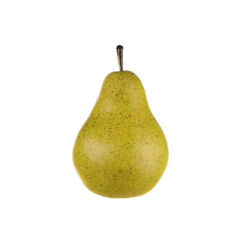 Affordable ceramic serving dishes-Artifical Green Pear