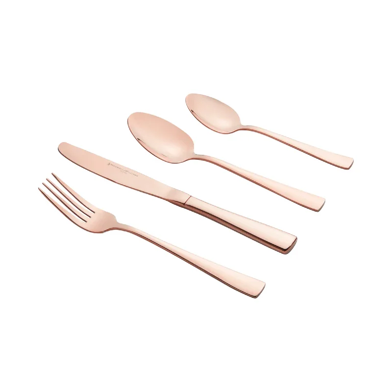 Stylish insulated serving bowls-Maxwell & Williams Arden 16 Piece Cutlery Set Copper