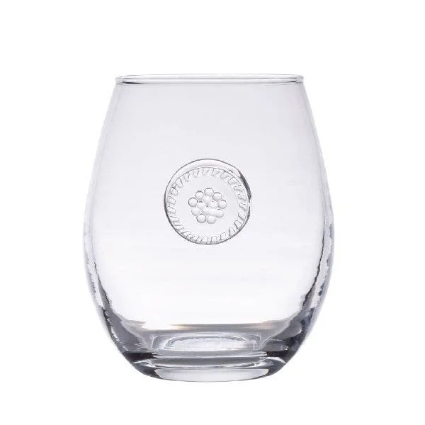 Affordable reusable straw cups-Berry & Thread Stemless White Wine Glass