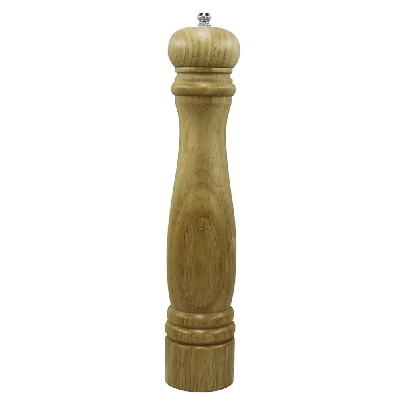 Casual plastic dinner plates-Salt & Pepper Mill 32Cm Birch Wood