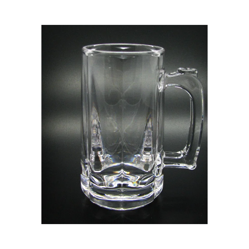 Luxury crystal wine glasses-Polycarbonate Beer Mug 12oz, Set of 6