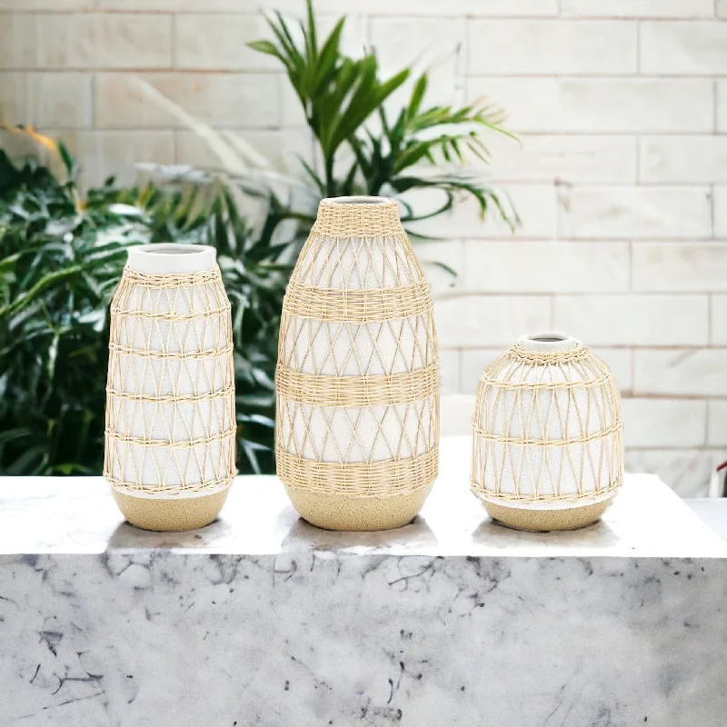 Trendy oversized floor vases-Madison Willow