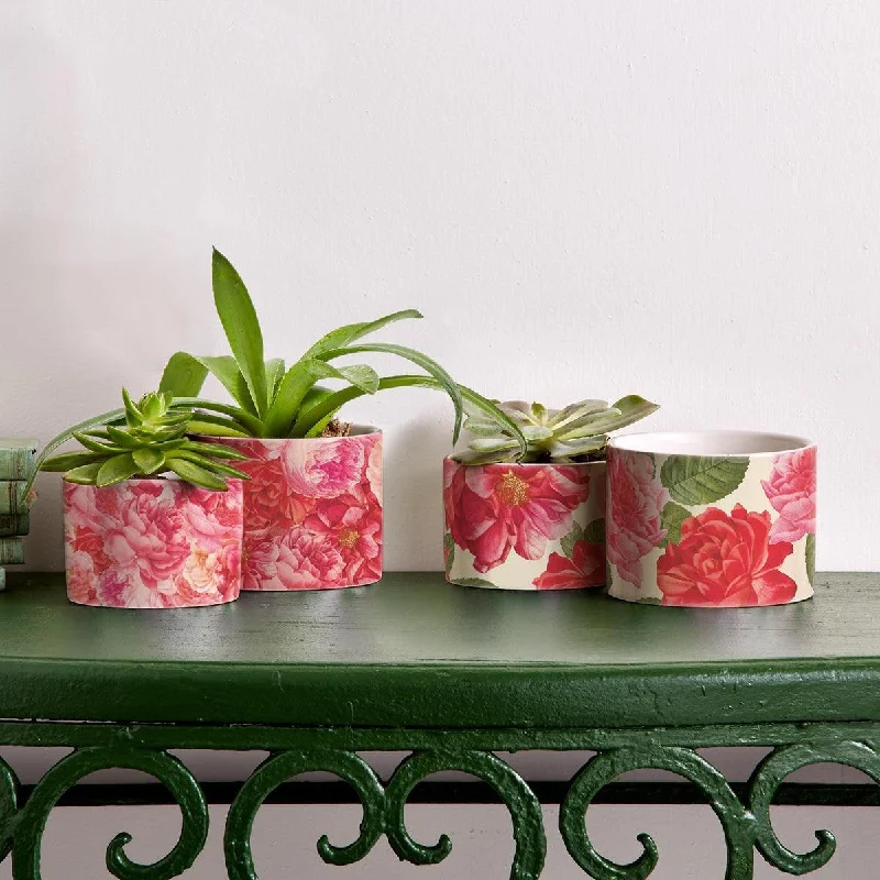 Luxury hand-painted vases-Rose Marie