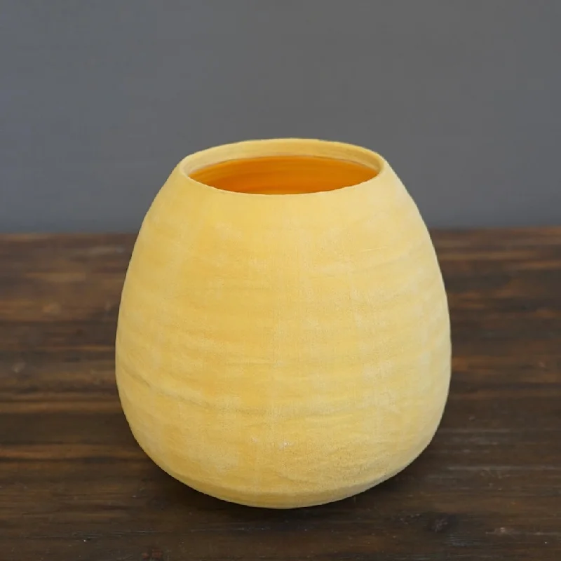 Yellow / Yellow Dino Flower Vase #JT334