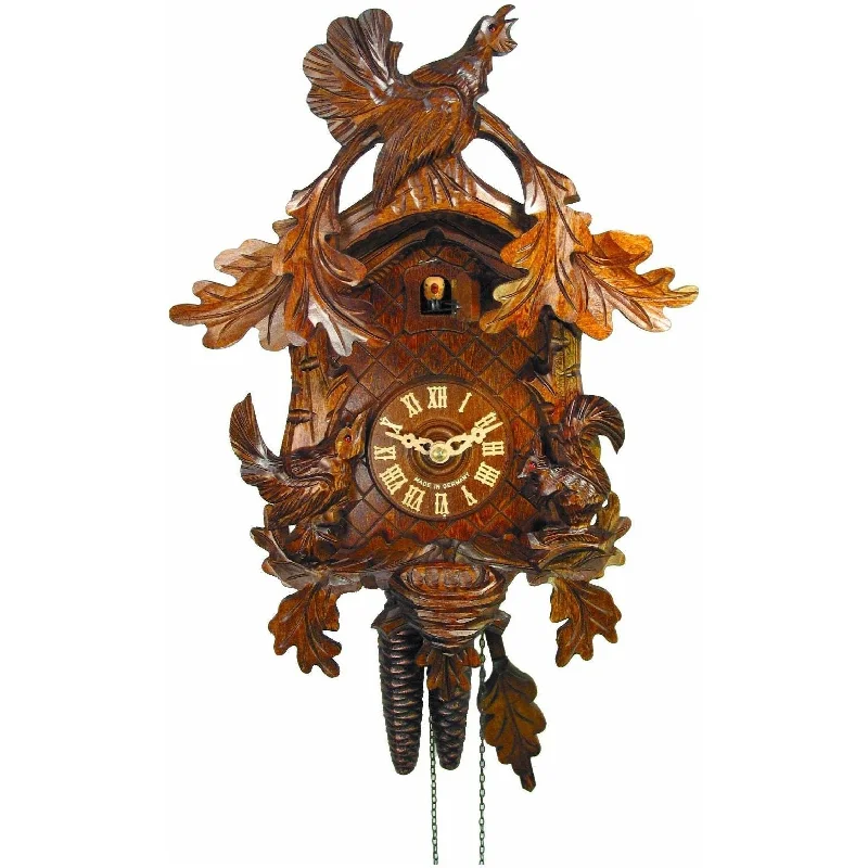 Designer wooden wall panels-August Schwer Cuckoo Clock - 1.5014.01.C - Made in Germany