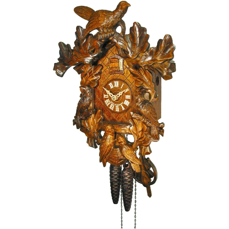 Chic pastel decorative trays-August Schwer Cuckoo Clock - 1.5046.01.P - Made in Germany