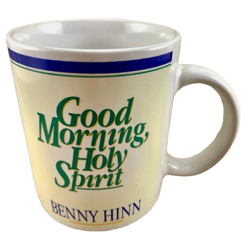 Stylish clear glass coffee cups-Benny Hinn Good Morning Holy Spirit Mug