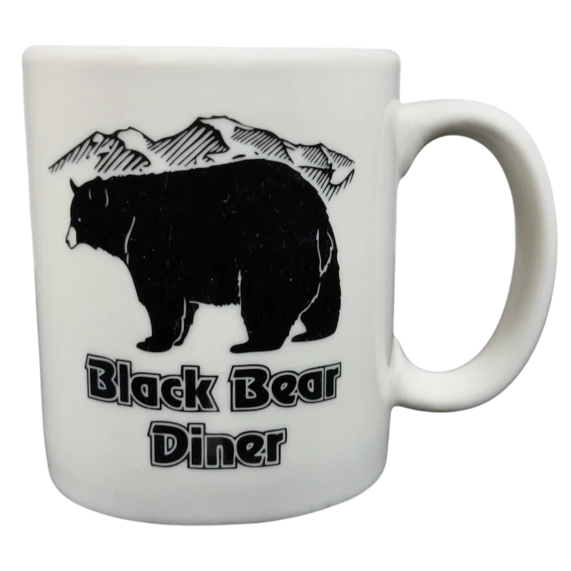 Luxury insulated tumblers for travel-Black Bear Diner Mug Tuxton