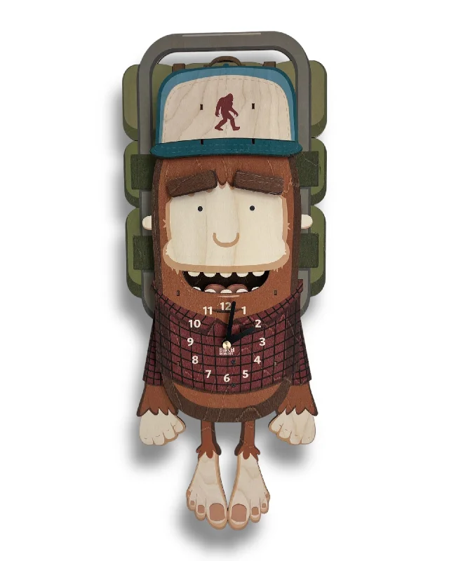 Trendy oversized floor vases-Earl the Bigfoot Pendulum Clock