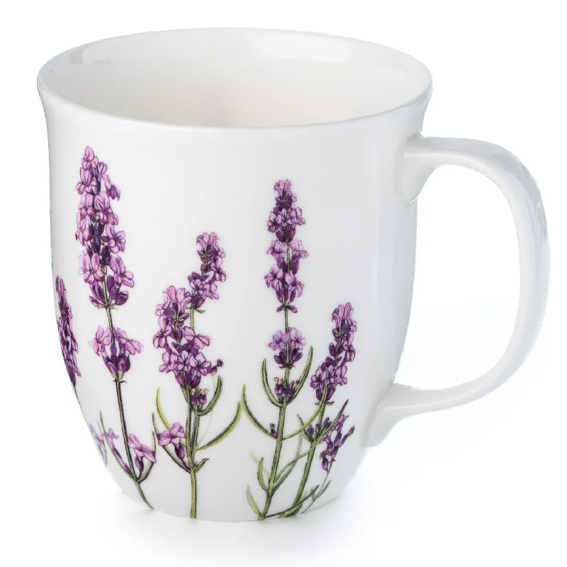 Vintage retro teacups-Garden Collection Lavender Java Mug