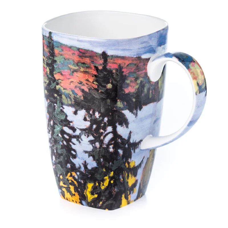 Vintage floral teacups-Harris Montreal River Grande Mug