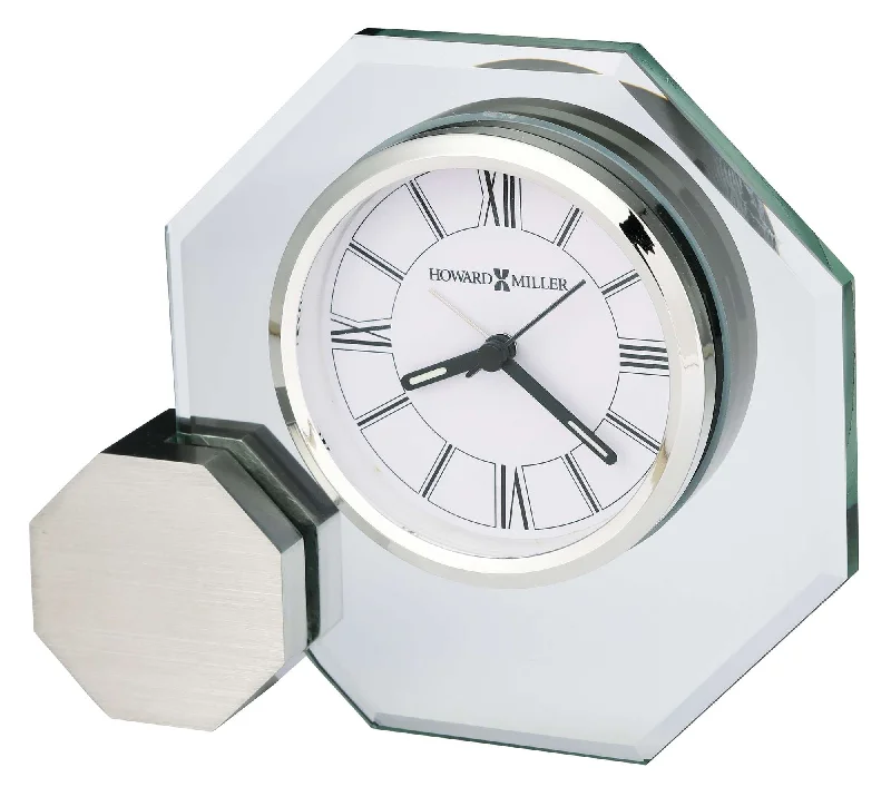 Elegant hand-blown glass vases-Legend Tabletop Clock