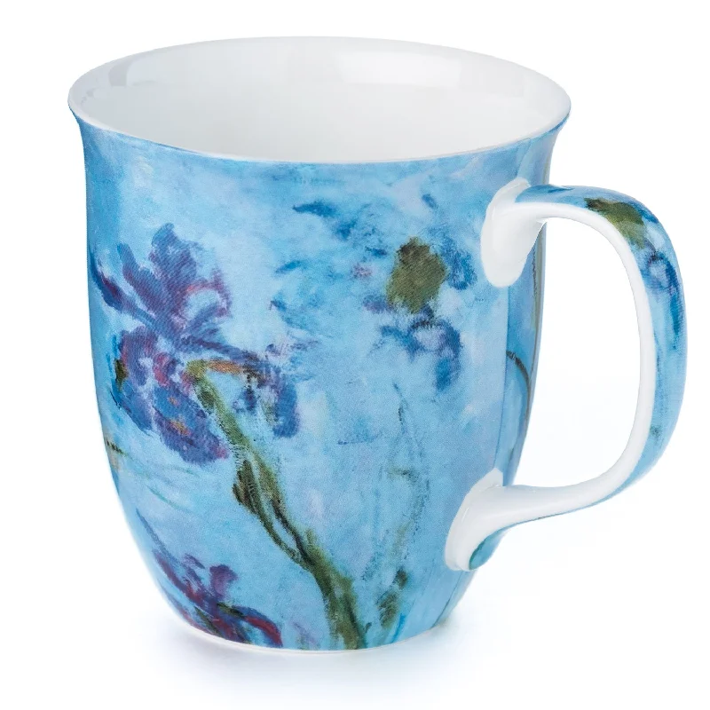 Affordable insulated water cups-Monet Lilac Irises Java Mug