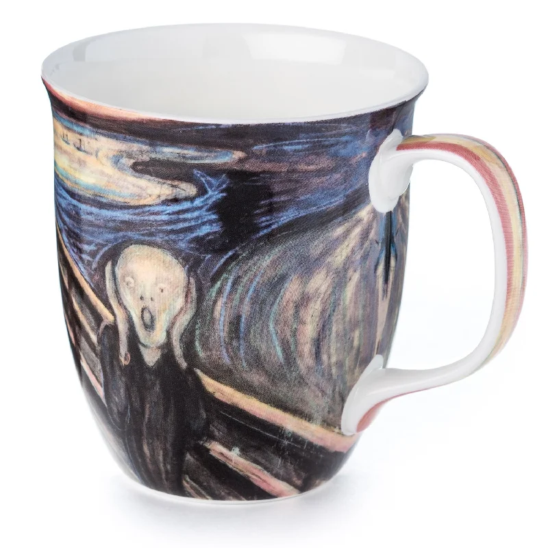 Casual glass tumblers for juice-Munch The Scream Java Mug