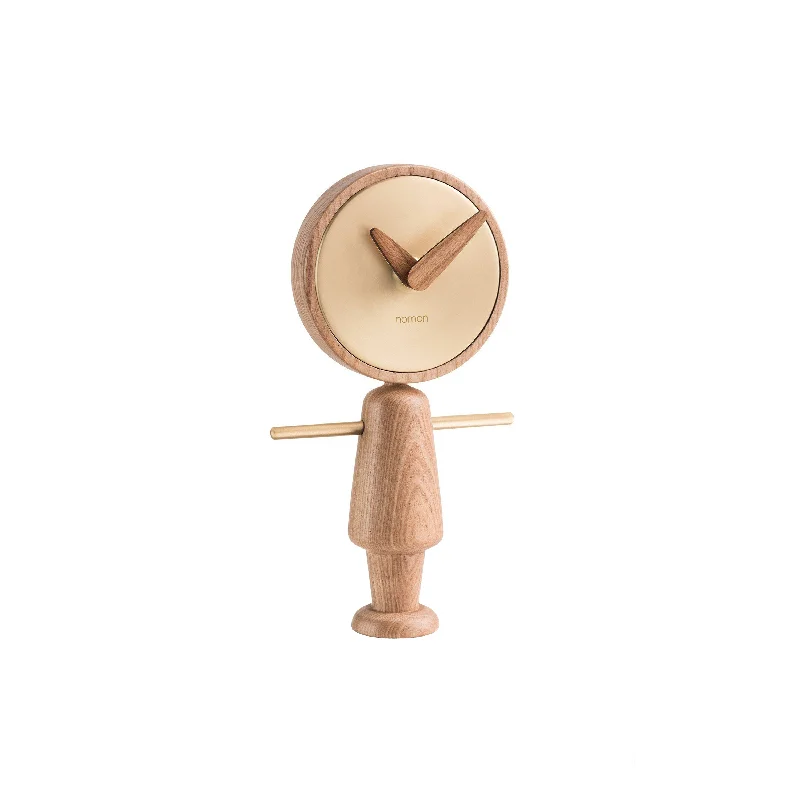 Affordable ceramic table decor-Nene Table Clock