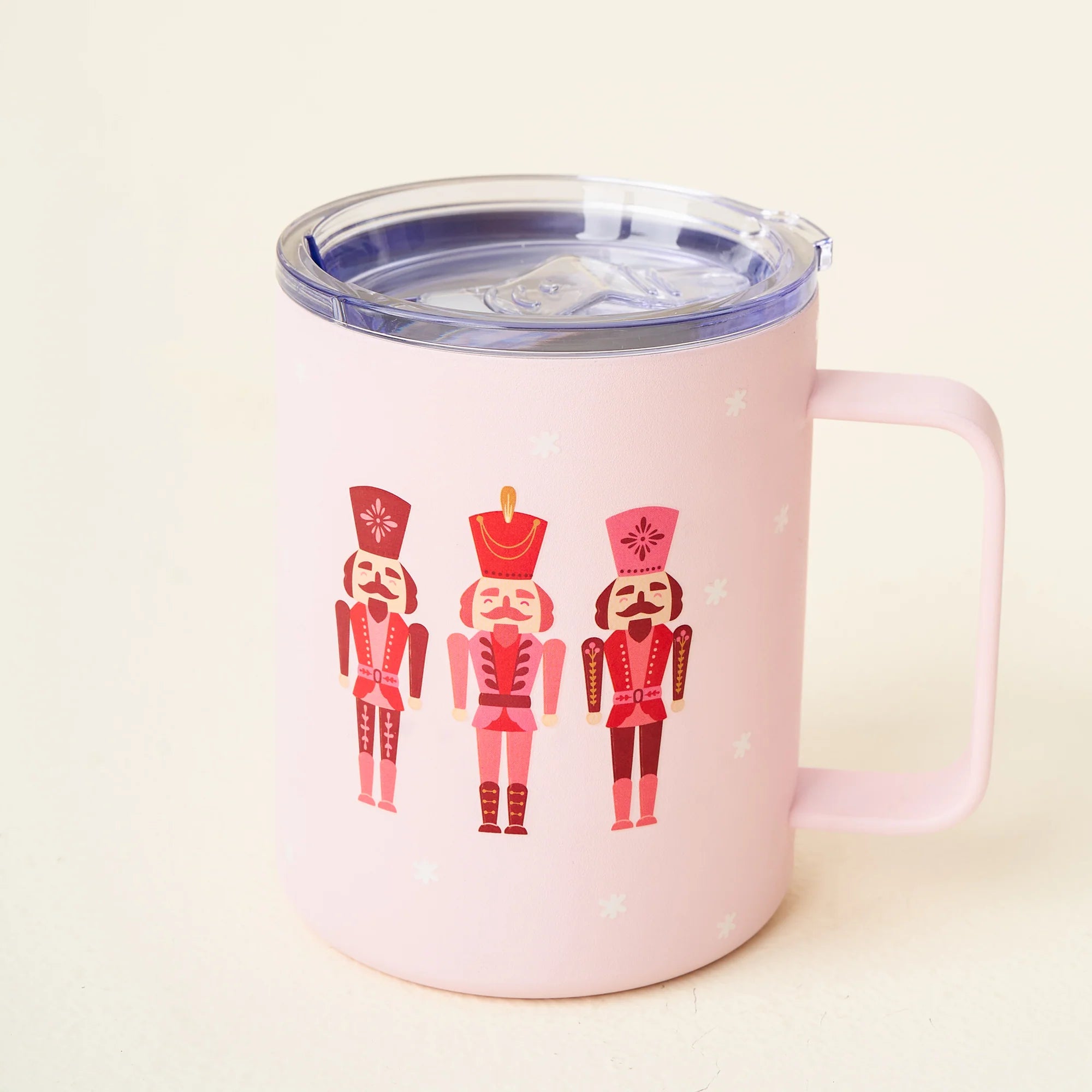 Casual plastic water tumblers-Nutcracker Insulated Mug