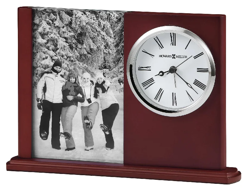 Casual glass photo frames-Portrait Caddy II Tabletop Clock