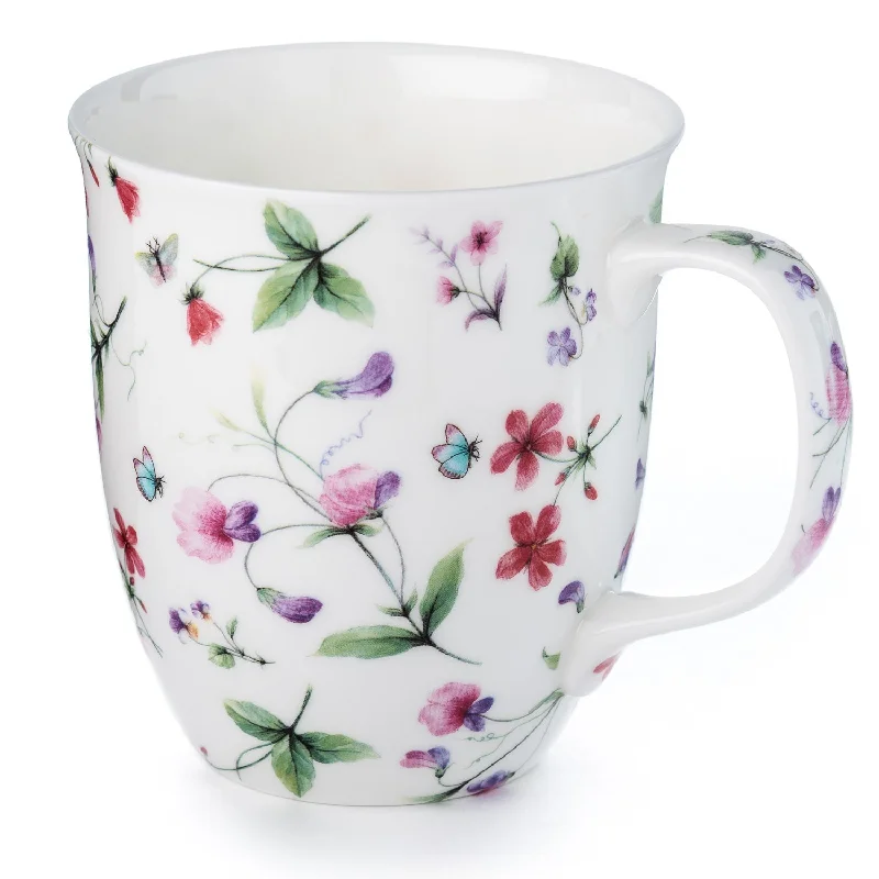 Elegant champagne flutes for parties-Chintz Sweet Pea Chintz Java Mug