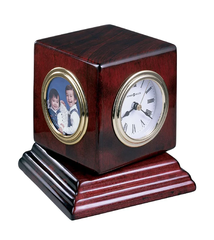 Cute animal figurines for shelves-Reuben Tabletop Clock