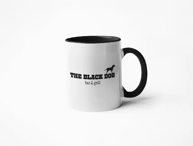 Casual camping coffee mugs-The Black Dog Bar & Grill - Coffee Mug, Taylor Swift Lyrics