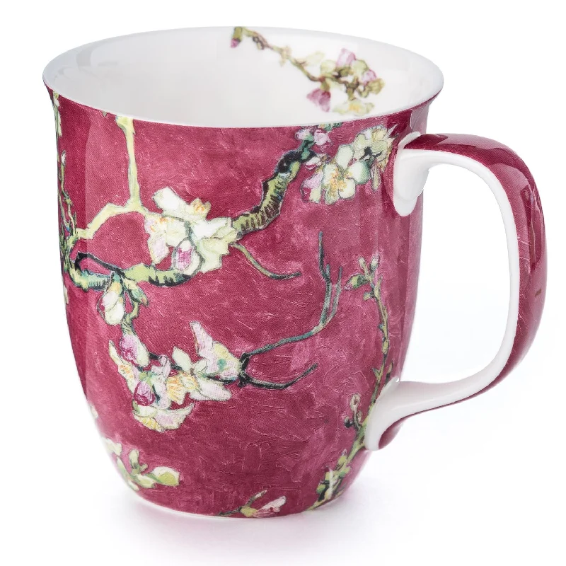 Casual plastic cups for parties-Van Gogh Almond Blossom Red Java Mug