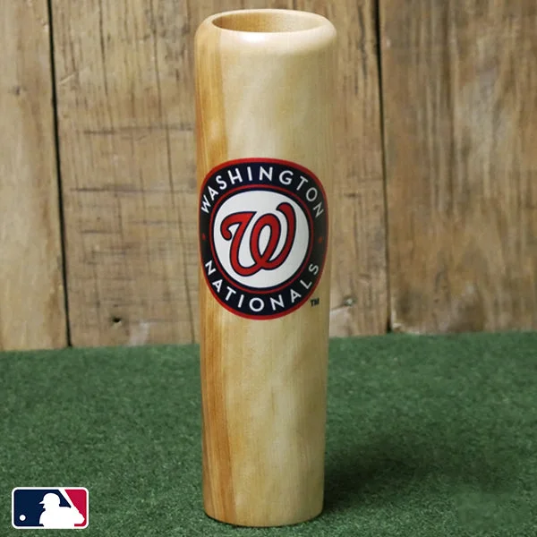 Vintage glassware for cocktails-Washington Nationals INKED! Dugout Mug® | Baseball Bat Mug