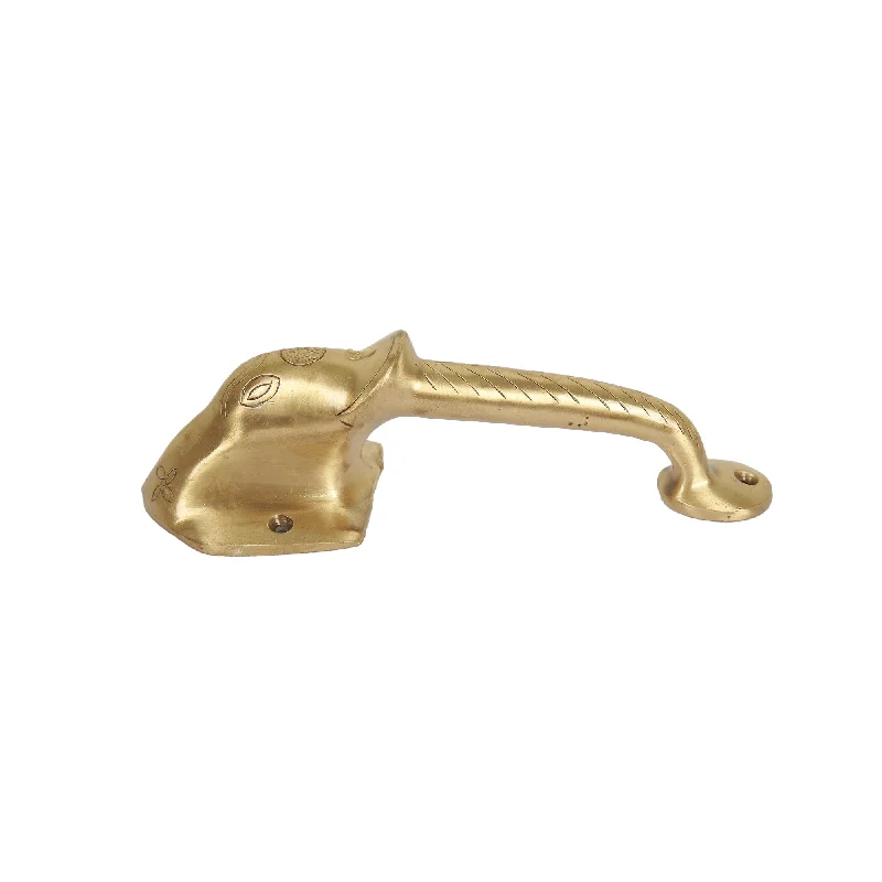 Chic minimalist table vases-BRASS ELEPHANT  DOOR HANDLE