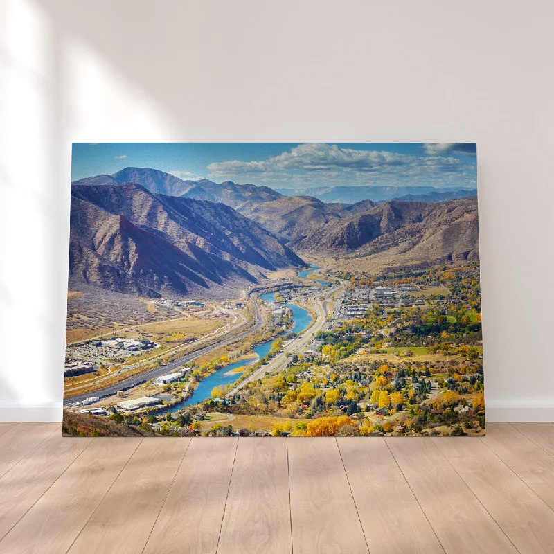 Trendy matte finish sculptures-Glenwood Springs Canvas Set