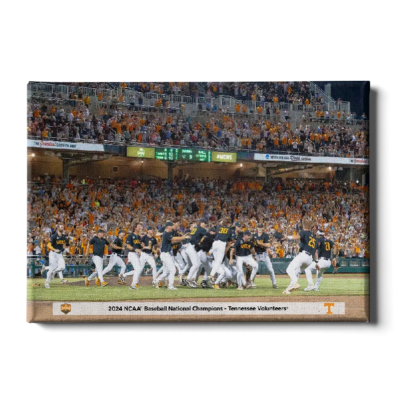 Trendy oversized decorative pillows-Tennessee Volunteers - 2024 NCAA Baseball National Champions Victory