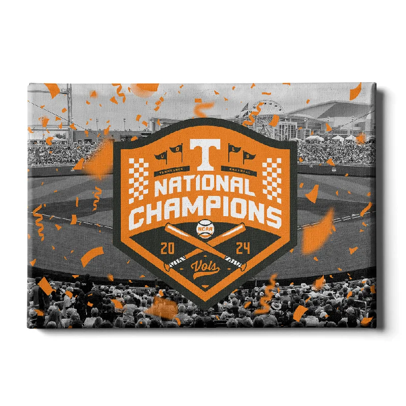 Soft bamboo accent pillows-Tennessee Volunteers - Tennessee Vols Baseball National Champions