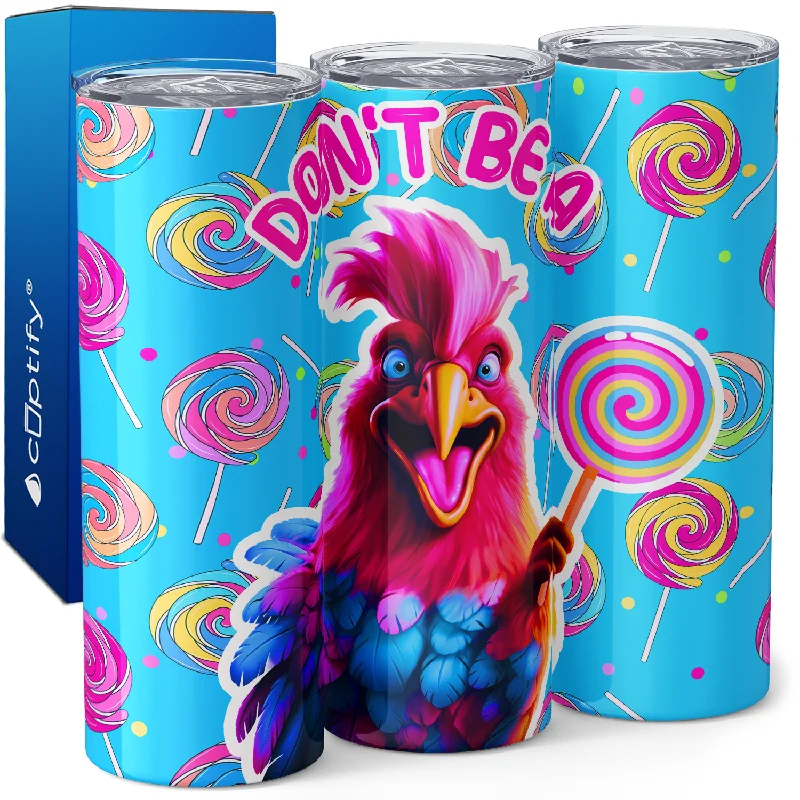 Stylish clear tumblers for water-Don't be a Cock Sucker 20oz Skinny Adult Humor Funny Tumbler